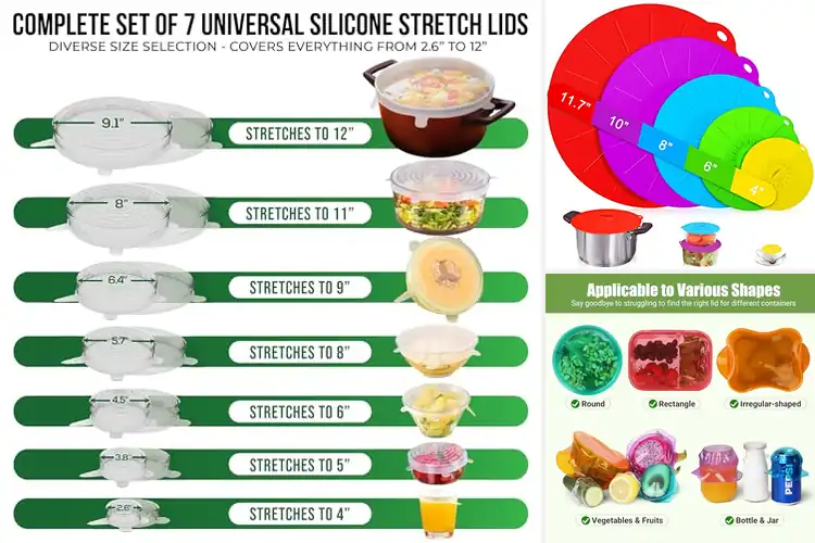 Detailed view of 10 Best Food‑Safe Silicone Covers for Safe Meal Prep
