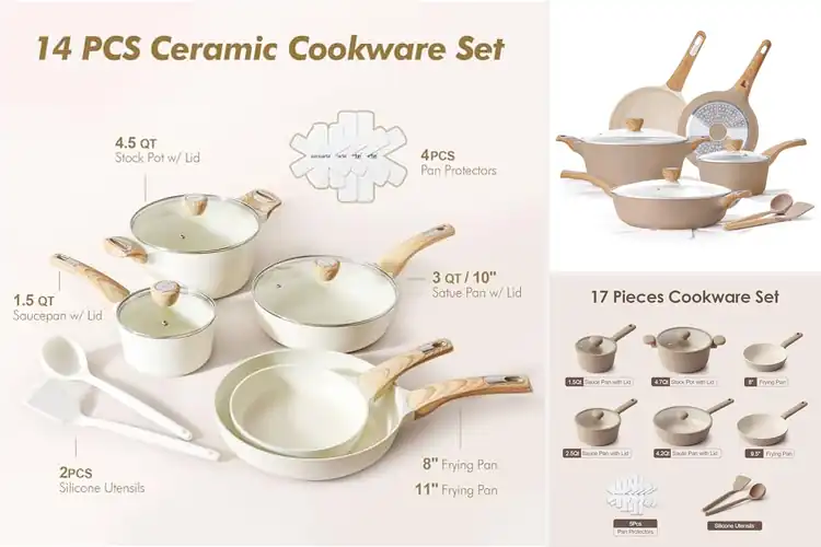 Detailed view of Best Free Of PTFE PFAS PFOA PFOS Cookware: Top 10 Safe Picks
