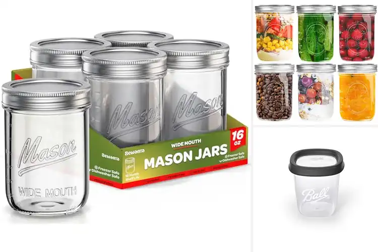Detailed view of Best Freezer Safe Jars