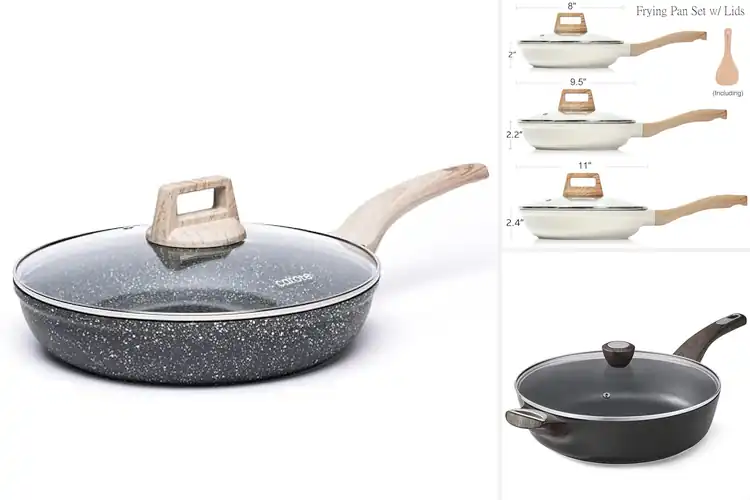 Detailed view of Best Frying Pans With Lids