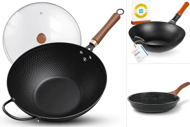 Detailed view of 10 Best Gas And Electric Compatible Pans – Even Heat