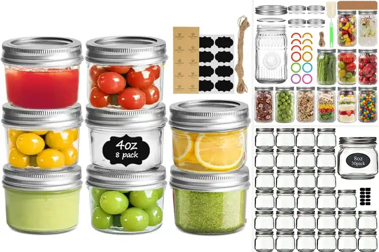 Detailed view of Best Giftable Mason Jars For Canning