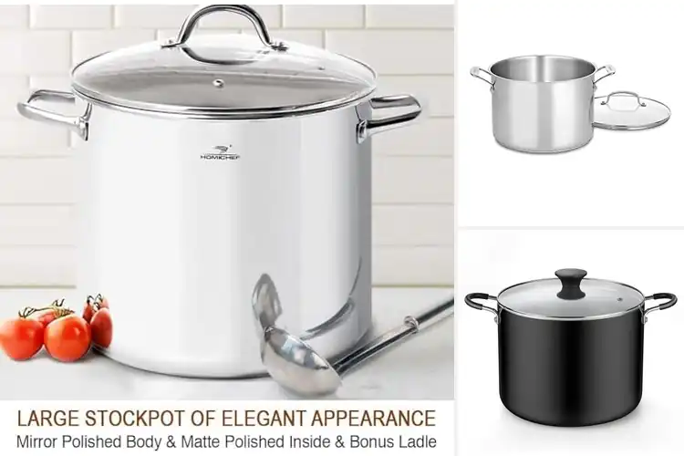 Detailed view of Best Glass Lid Stockpot