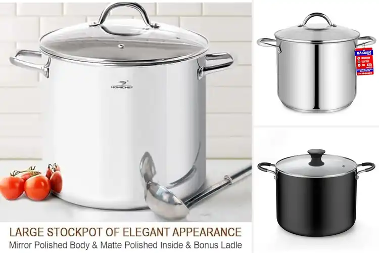 Detailed view of Best Glass Lidded Stockpots: Top 10 for Effortless Cooking