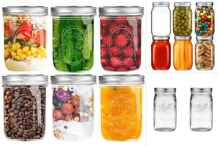 Detailed view of Best Glass Mason Jars for Canning