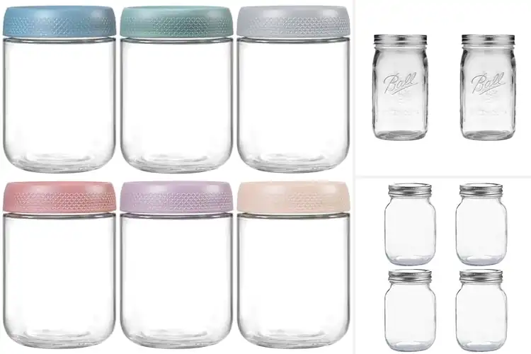 Detailed view of 10 Best Glass Mason Jars for Fresh Snacks