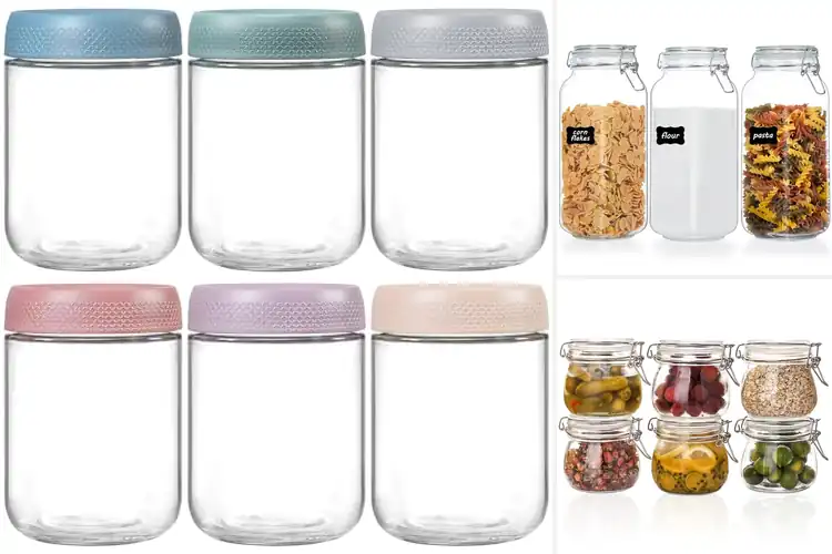 Detailed view of 10 Best Glass Storage Jars: Freshness & Style