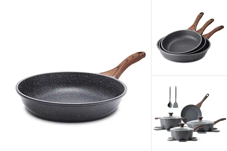 Detailed view of Best Granite Nonstick Coating For Healthier Cooking