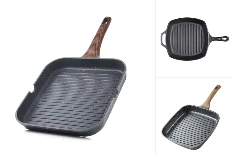 Detailed view of 10 Best Grill Mark Pans: Master Seared Char Lines & Cleanup