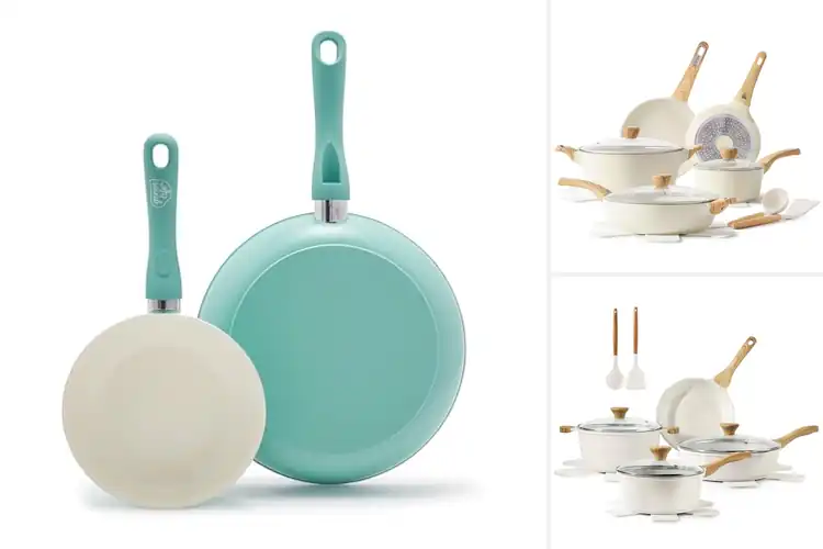 Detailed view of 10 Best Healthy Ceramic Pans for Effortless Cooking