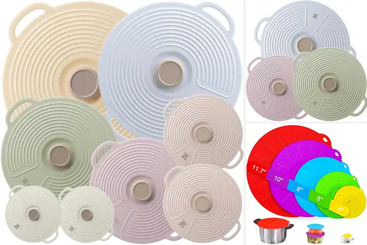 Detailed view of Best Heat Resistant Lid Sets