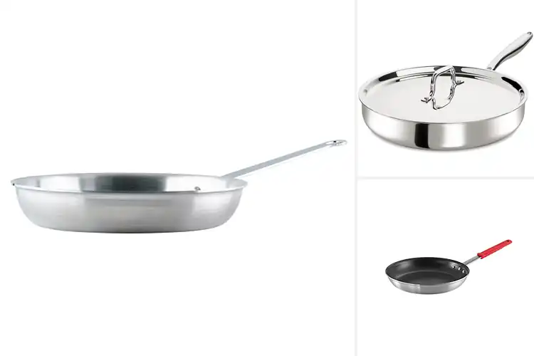 Detailed view of Best Heavy Duty Aluminum Frying Pans