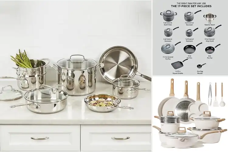 Detailed view of 10 Best Heavy Duty Cookware: Tough & Lasting Sets