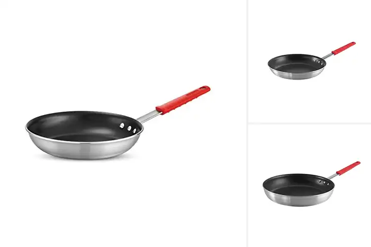 Detailed view of 10 Best Heavy-Gauge Aluminum Frying Pans:Even Heat No Stick