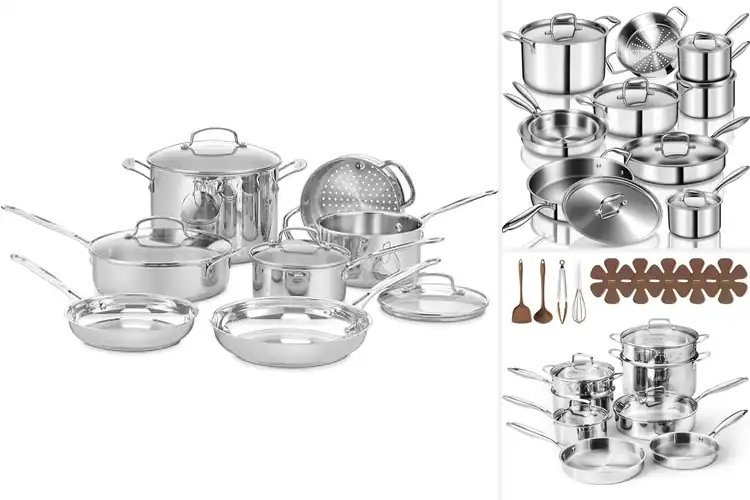 Detailed view of Best Heavy Gauge Stainless Steel Cookware