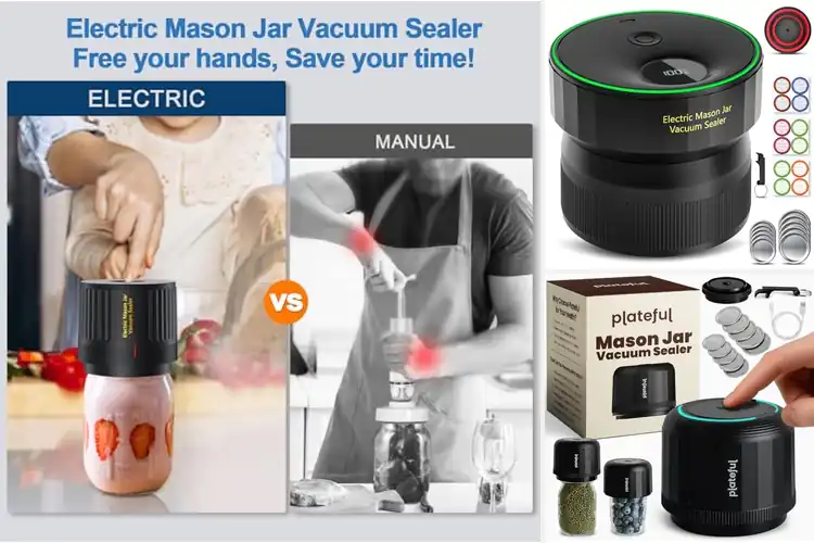 Detailed view of 10 Best High-Performance Mason Jar Vacuum Sealers