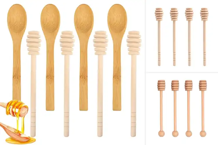Detailed view of 10 Best Honey Drizzling Spoons for Perfect Pouring
