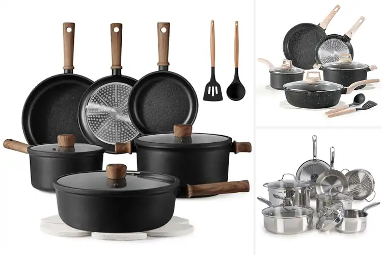 Detailed view of 10 Best Induction Compatible Cookware Sets: Top Picks