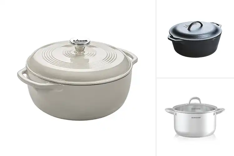 Detailed view of 10 Best Induction Compatible Dutch Ovens for Effortless Cooking