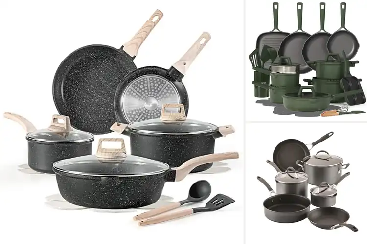 Detailed view of Best Induction Compatible Nonstick Cookware