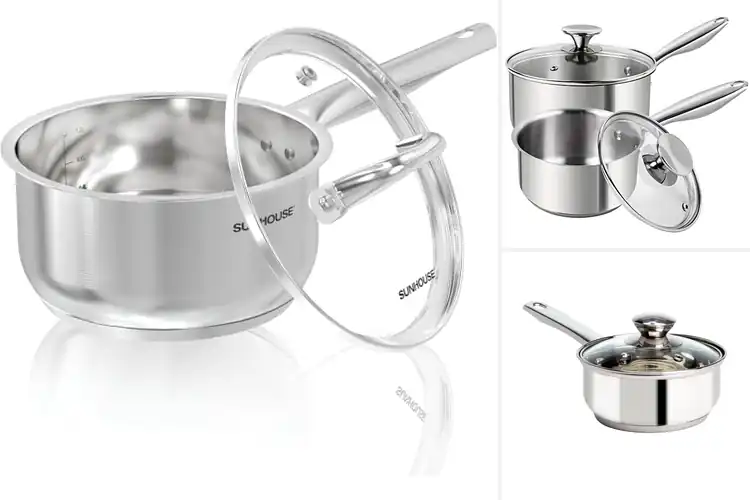 Detailed view of 10 Best Induction Compatible Small Sauce Pans: Top Picks