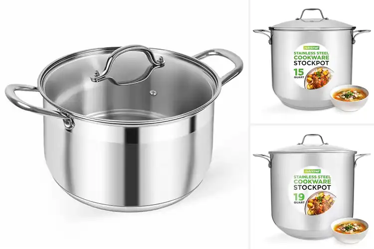 Detailed view of Best Induction Stockpots: Cook with Ease & Even Heat