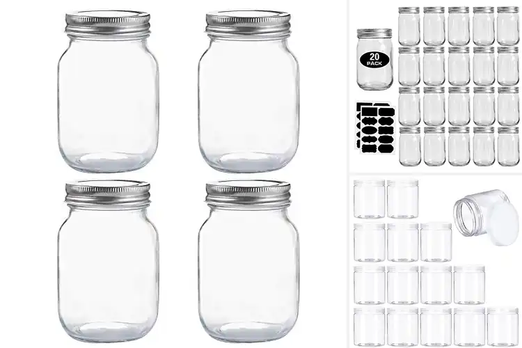 Detailed view of 10 Best Jars for Crafts: Stylish Storage Hacks for Crafters