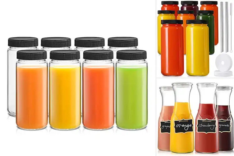 Detailed view of 10 Best Juice Jars: Fresh, Leakproof & Easy to Clean