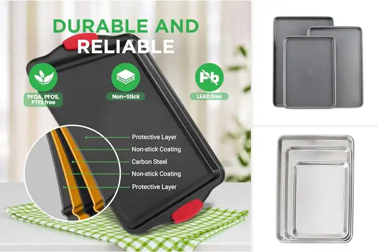 Detailed view of Best Kitchen Baking Pans: Top 10 Durable & Easy-Clean Picks