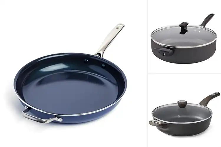 Detailed view of Best Large Frying Pans for Even Cooking & Easy Cleanup