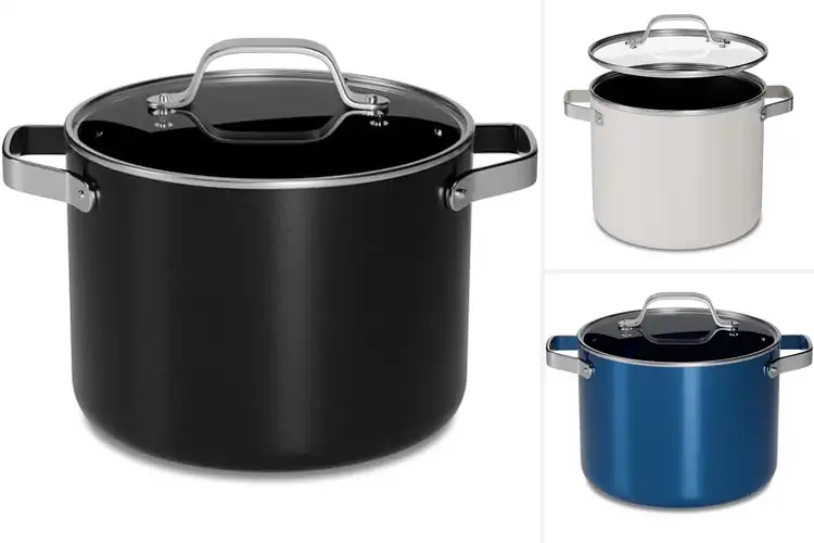 Detailed view of Best Large Stock Pot 8.5 Quart