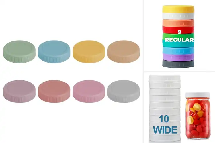 Detailed view of Best Leak-Proof Jar Caps: Secure Food Storage Made Simple