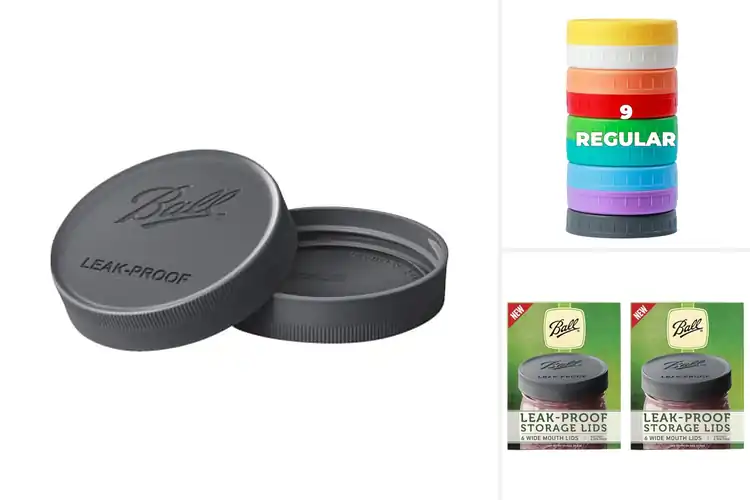 Detailed view of Best Leak-Proof Jar Lids: Spill-Proof Freshness Guaranteed