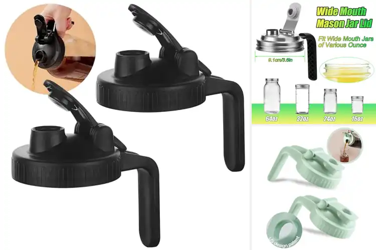 Detailed view of Best Leak-Proof Pouring Lids