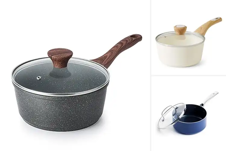 Detailed view of 10 Best Lightweight Saucepans for Easy Cooking