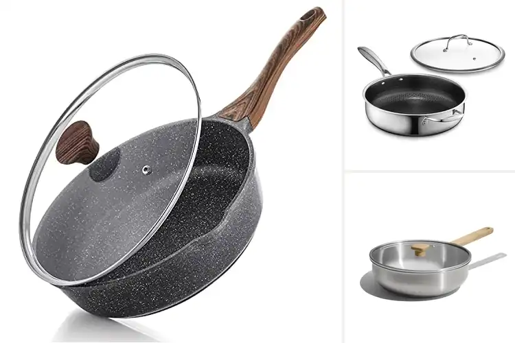 Detailed view of 10 Best Lightweight Sauté Pans: Your Easy Cooking Guide