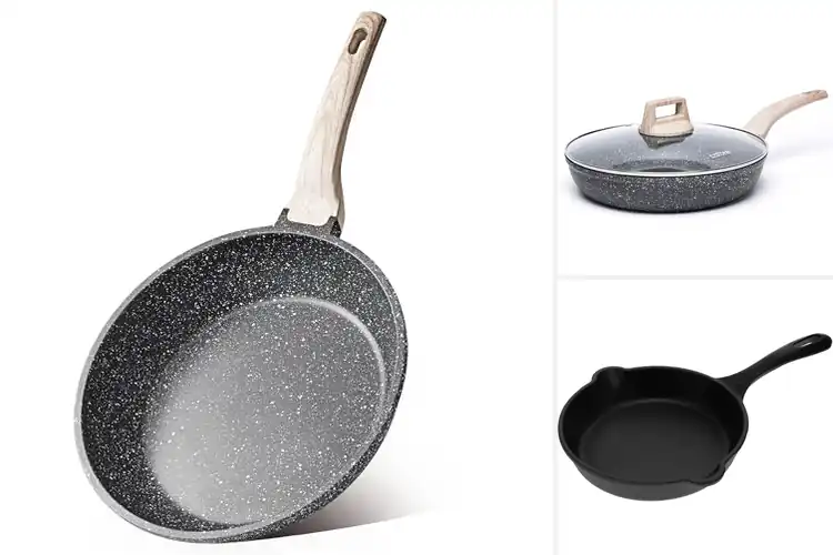 Detailed view of 10 Best Low Oil Frying Pans: Healthy Cooking