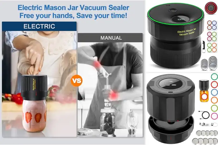 Detailed view of 10 Best Mason Jar Vacuum Sealers