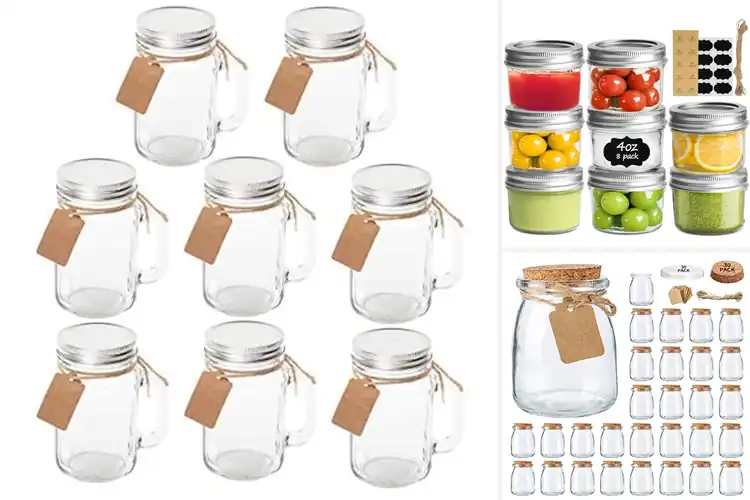 Detailed view of 10 Best Mason Jars for Gifting: Joyful Gifts for Loved Ones