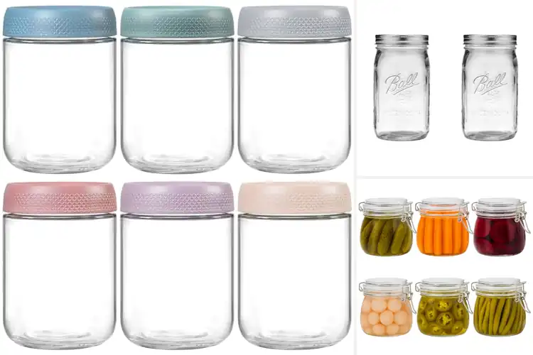 Detailed view of 10 Best Mason Jars for Fresh Meal Prep and Storage
