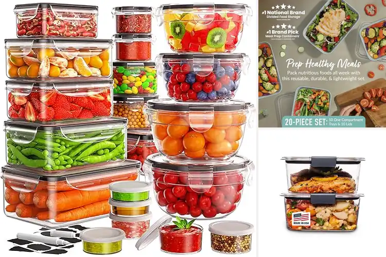 Detailed view of Best microwave-safe plastic containers