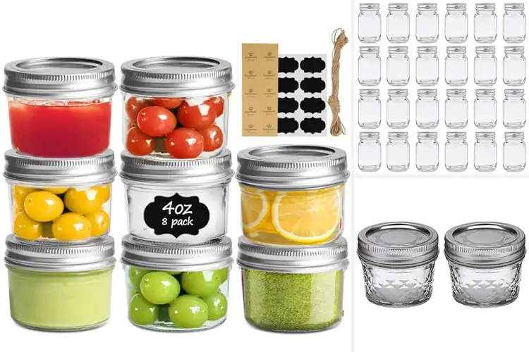 Detailed view of 10 Best Mini Mason Jars: Preserve Freshness Easily