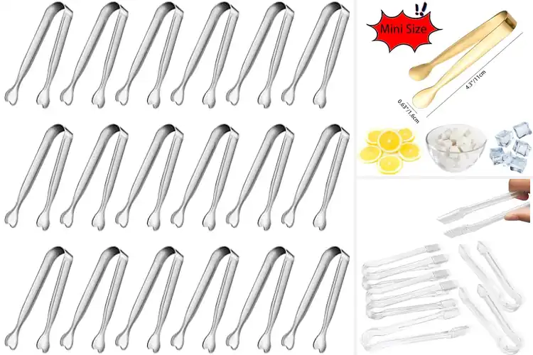 Detailed view of 10 Best Mini Serving Tongs for Brunch Parties That Wow