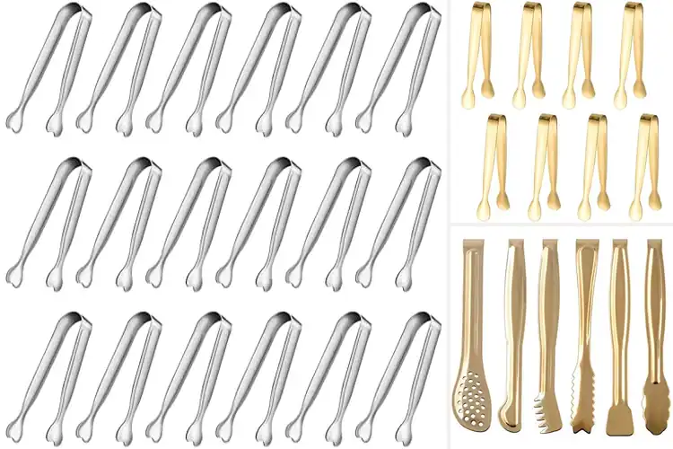 Detailed view of 10 Best Mini Serving Tongs for Brunch Elegance