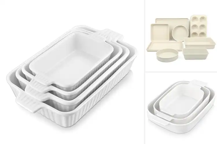 Detailed view of Best Modern White Bakeware