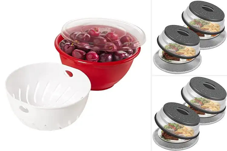 Detailed view of Best Multi Use Colander Lids