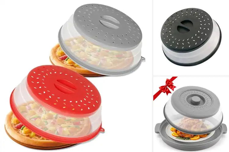 Detailed view of Best Multiuse Microwave Plate Covers And Strainers