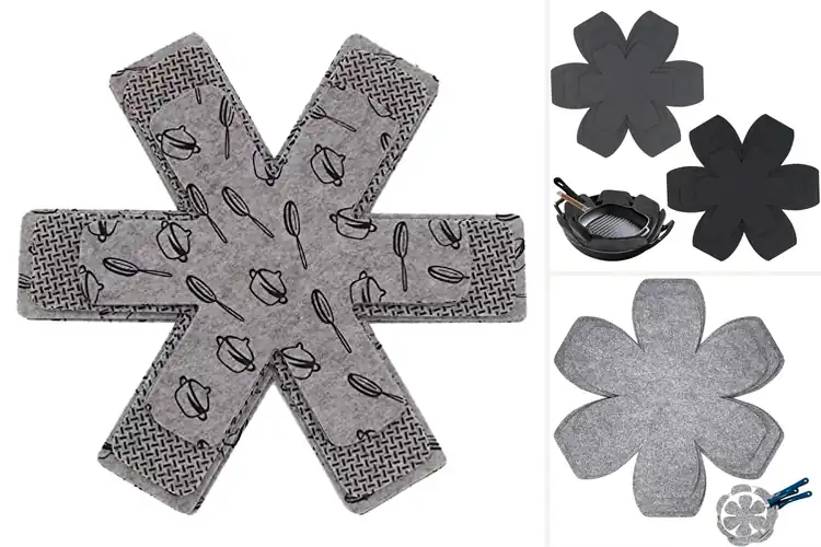 Detailed view of Best Non Slip Pan Divider Pads