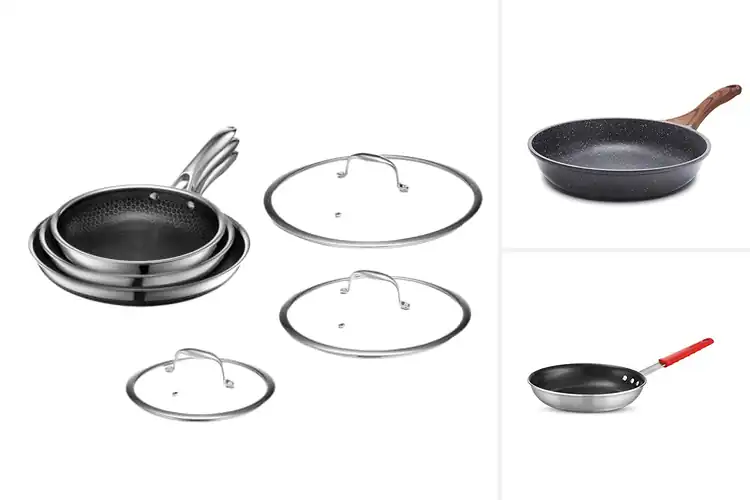 Detailed view of 10 Best Non Stick Frying Pans for Effortless Cooking & Cleanup