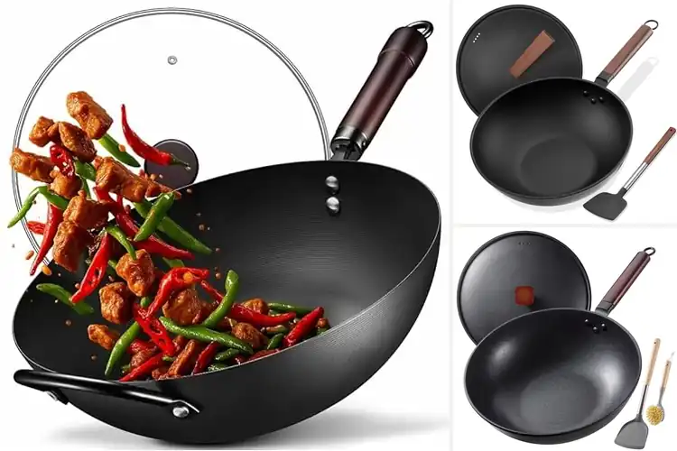 Detailed view of Best Non Stick Stir Fry Pans